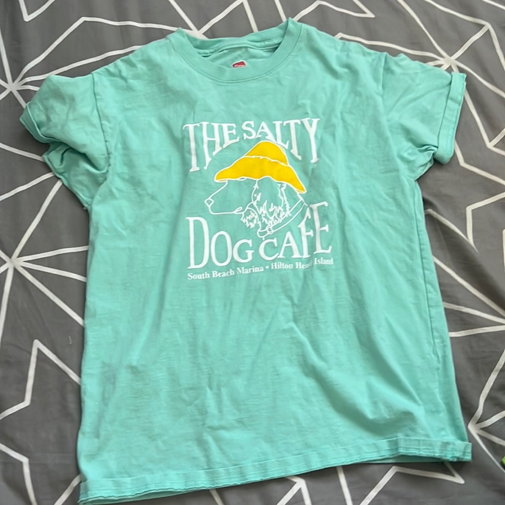 The slaty dog cafe t shirt
